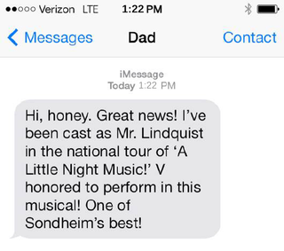 Illustration for article titled 6 Classic Dad Texts